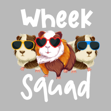 Motiv Meerschweinchen Wheek Squad Gruppe Partner Partner