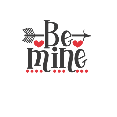 Motiv be mine Valentinstag Geschenk Partner