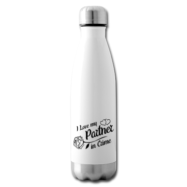 Partner Trinkflasche - i love my partner in crime