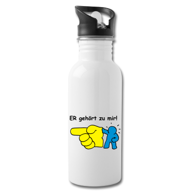 Partner Trinkflasche - ER gehört zu mir! (