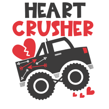Motiv heart crusher Valentinstag Geschenk Partner