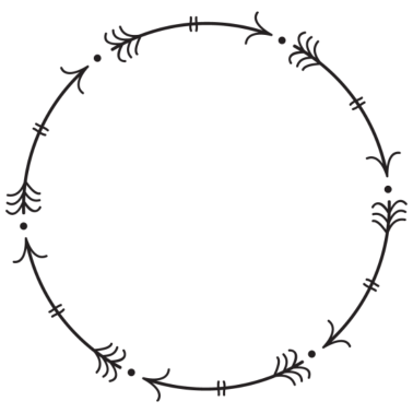 Motiv Arrow Circle Valentinstag Geschenk Partner