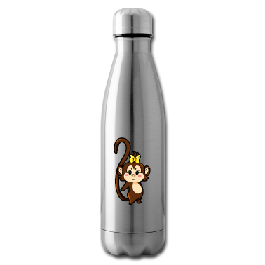 Partner Trinkflasche - Affenpaar für Partner - Weiblich