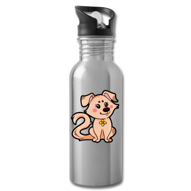 Partner Trinkflasche - Hundepaar für Partner - Weiblich