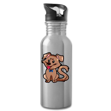 Partner Trinkflasche - Hundepaar für Partner - Männlich