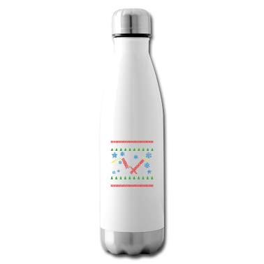 Partner Trinkflasche - christmas weihnachten geschenk partner Fliesenlege