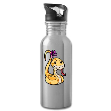Partner Trinkflasche - Schlangenpaar für Partner - Weiblich