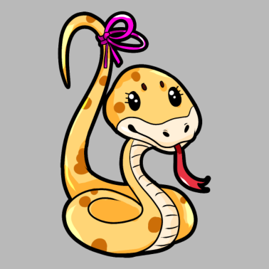 Motiv Schlangenpaar für Partner - Weiblich