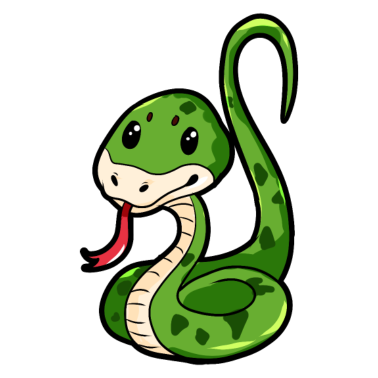 Motiv Schlangenpaar für Partner - Männlich