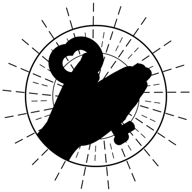 Motiv Schlüssel zum Herz