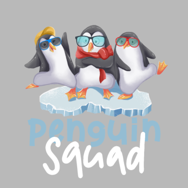 Motiv Pinguin Squad Penguin Partner Team Gruppen Partner