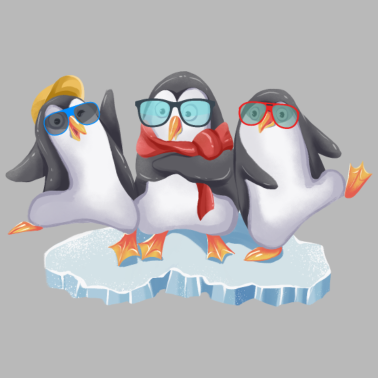 Motiv Pinguin Squad Penguin Partner Team Gruppen Partner