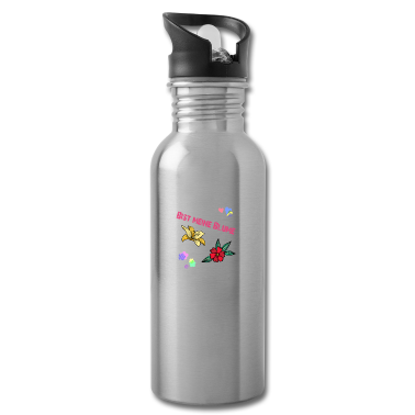 Partner Trinkflasche - Blume +Blumen +Partner +Geschenk +Style