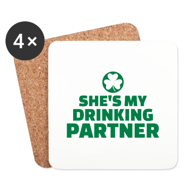 Partner Untersetzer - Drinking partner