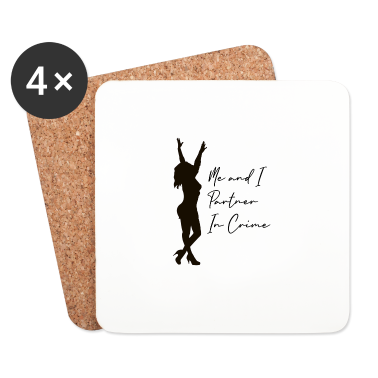 Partner Untersetzer - Partner in crime