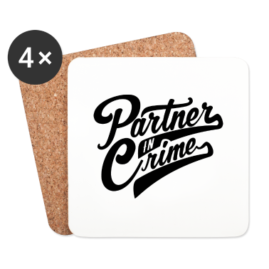 Partner Untersetzer - Partner In Crime