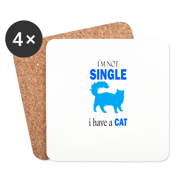 Partner Untersetzer - Meine Katze ist mein Partner