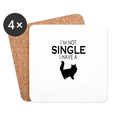 Partner Untersetzer - Meine Katze ist mein Partner