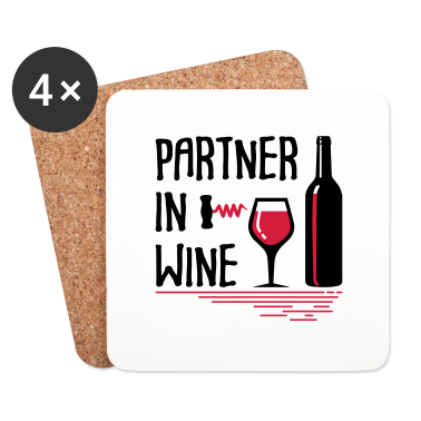 Partner Untersetzer - Partner in Wine