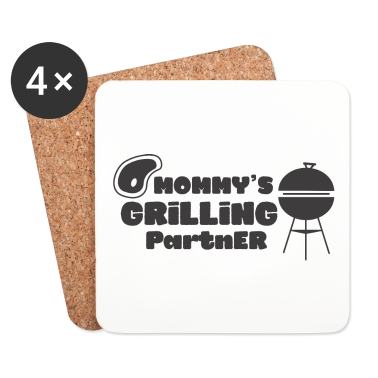 Partner Untersetzer - Mommy es grilling partner