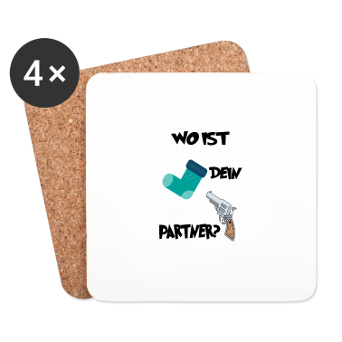 Partner Untersetzer - Wo ist dein Partner? 2.0 Geschenk