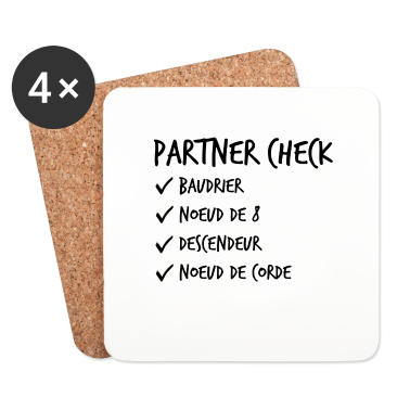 Partner Untersetzer - PARTNER PRÜFEN