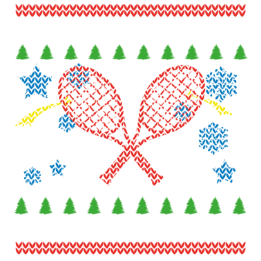Motiv christmas weihnachten geschenk partner TENNIS