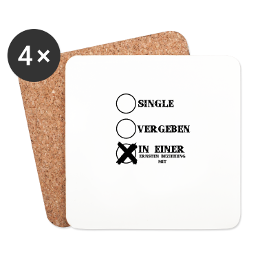 Partner Untersetzer - DEIN HOBBY gestalten geschenk geburtstag partner