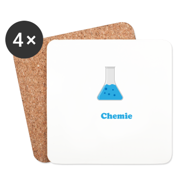 Partner Untersetzer - Die Chemie stimmt bei uns Partner Geschenkidee