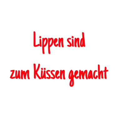 Motiv Lippen küssen Liebe Beziehung Partner