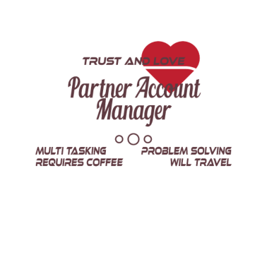 Motiv Lustiger & süßer Partner T-Shirt Design Partner