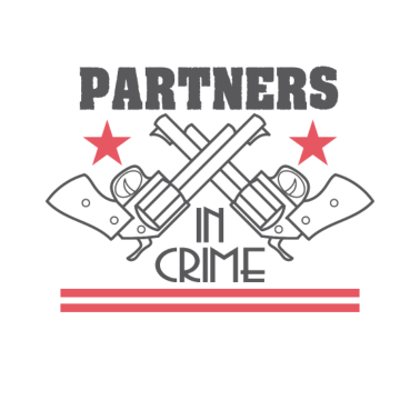 Motiv Lustiger & süßer Partner T-Shirt Design Partner in