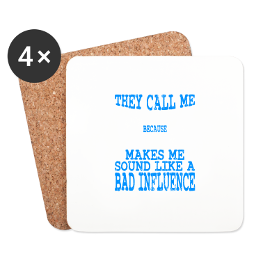 Partner Untersetzer - Sie nennen mich Großvater, weil der Partner im