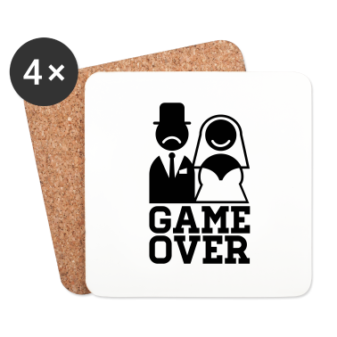 Partner Untersetzer - game_over_f1