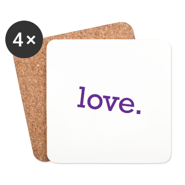 Partner Untersetzer - Love Liebe Partner Partnershirt Beziehung