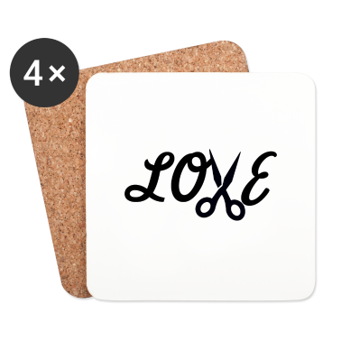 Partner Untersetzer - Love Liebe Partner Partnershirt Beziehung