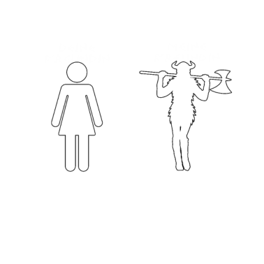 Motiv Wikinger Partner Shirt Schildmaid Berserker