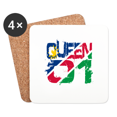 Partner Untersetzer - Geschenk Queen 01 Land Partner Namibia
