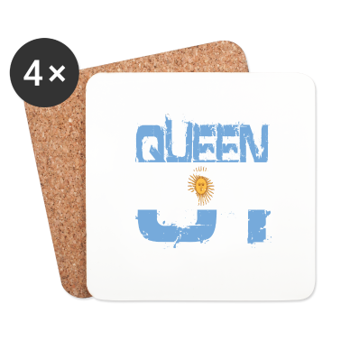 Partner Untersetzer - Geschenk Queen 01 Land Partner Argentinien