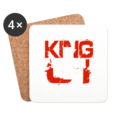 Partner Untersetzer - Geschenk King 01 Land Partner Schweiz