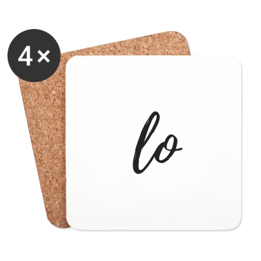 Partner Untersetzer - ( LO )VE