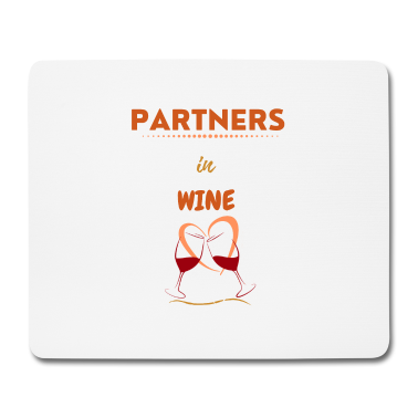 Partner Mousepad - Partner im Wein