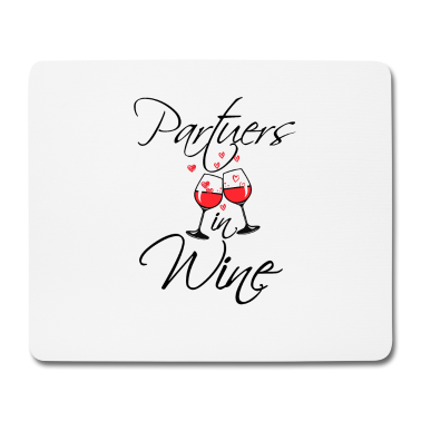 Partner Mousepad - Partner im Weinstimmunggeschenk