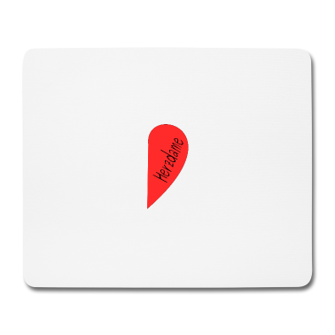 Partner Mousepad - Partner herzdame