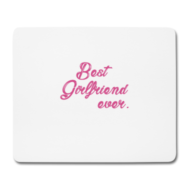 Partner Mousepad - Beste Freundin Liebe Beziehung Paar Geschenk