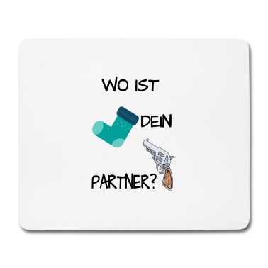 Partner Mousepad - Wo ist dein Partner? Geschenk