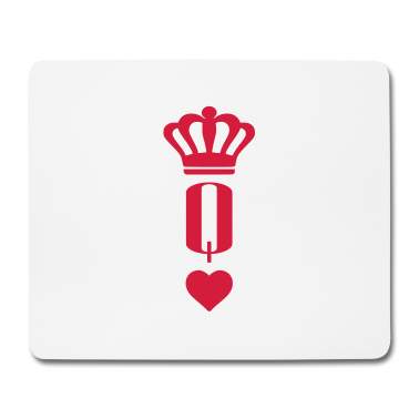 Partner Mousepad - Queen Partner Shirt