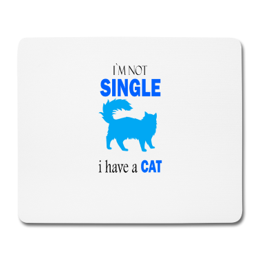 Partner Mousepad - Meine Katze ist mein Partner