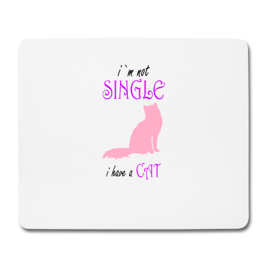Partner Mousepad - Meine Katze ist mein Partner
