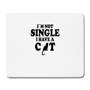 Partner Mousepad - Meine Katze ist mein Partner